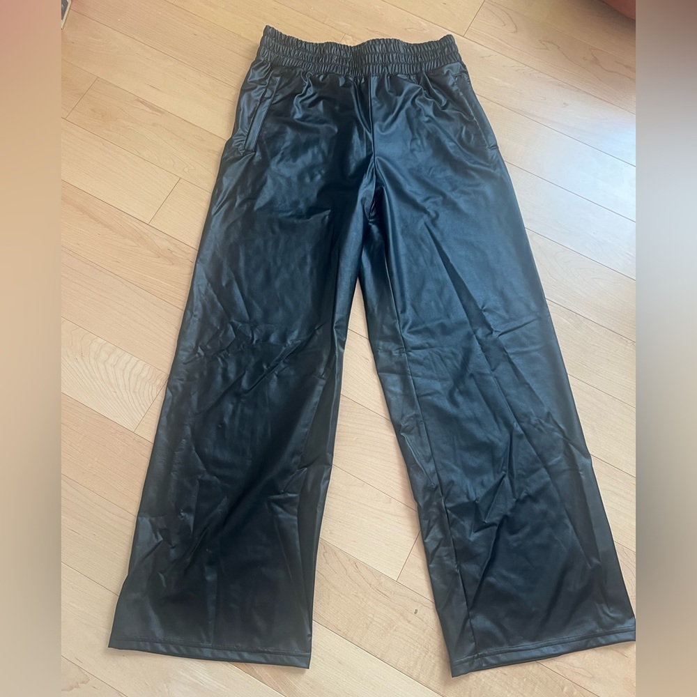 Offline by Aerie faux leather trouser